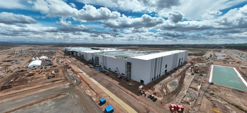 LG에너지솔루션 애리조나 건설 현장 전경 사진. LG에너지솔루션