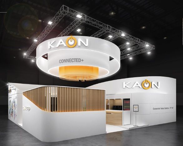 <span id='_stock_code_078890' data-stockcode='078890'>가온그룹</span> IBC 2025 전시장 부스 조감도. 가온그룹 제공