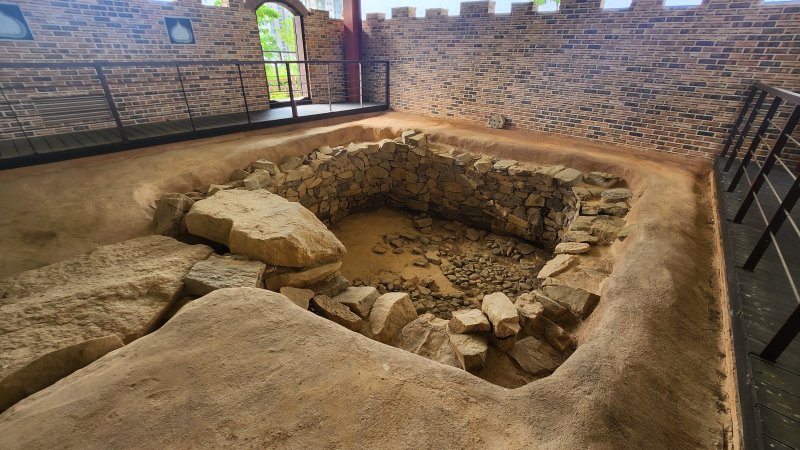 세종 한솔동 고분군 1호분. 세종시 제공