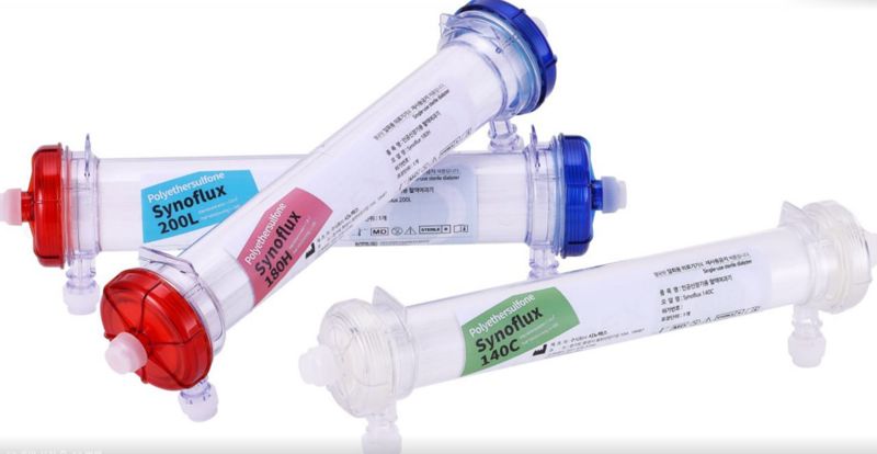 <span id='_stock_code_025320' data-stockcode='025320'>시노펙스</span> 혈액여과기. 시노펙스 제공