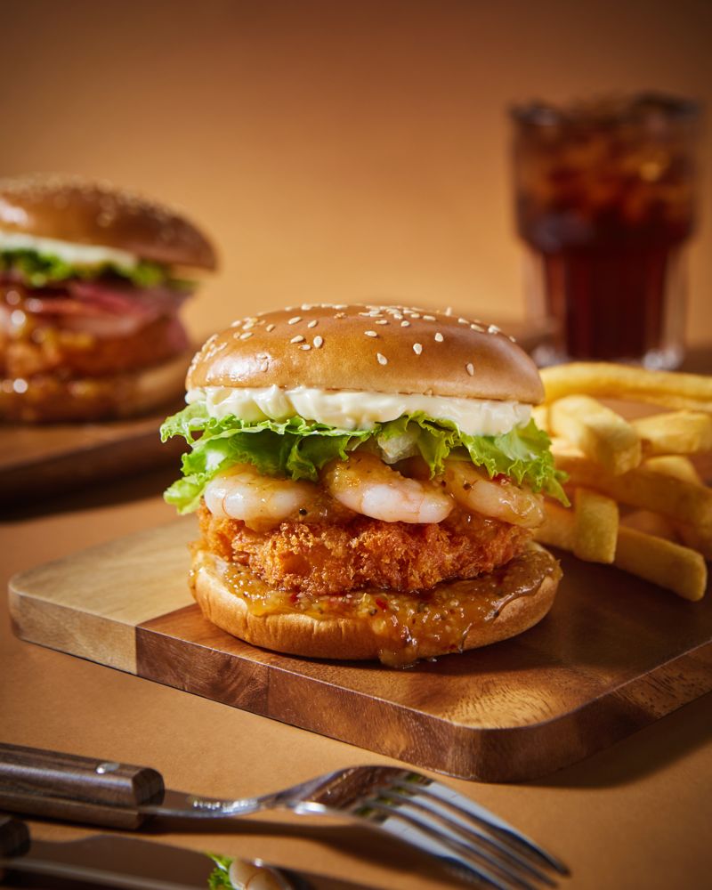 NBB 어메이징 감바스 버거. 노브랜드버거 제공 