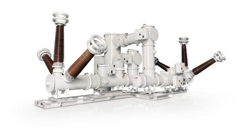 <span id='_stock_code_267250' data-stockcode='267250'>HD현대</span>일렉트릭의 독자 개발한 SF6-Free 고압차단기(가스절연개폐장치). <span id='_stock_code_267260' data-stockcode='267260'>HD현대일렉트릭</span> 제공