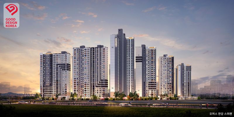 오퍼스 한강 스위첸. <span id='_stock_code_021320' data-stockcode='021320'>KCC건설</span> 제공