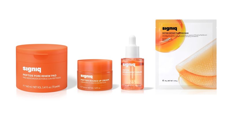 스킨케어 브랜드 시그닉 제품 이미지. <span id='_stock_code_018250' data-stockcode='018250'>애경산업</span> 제공