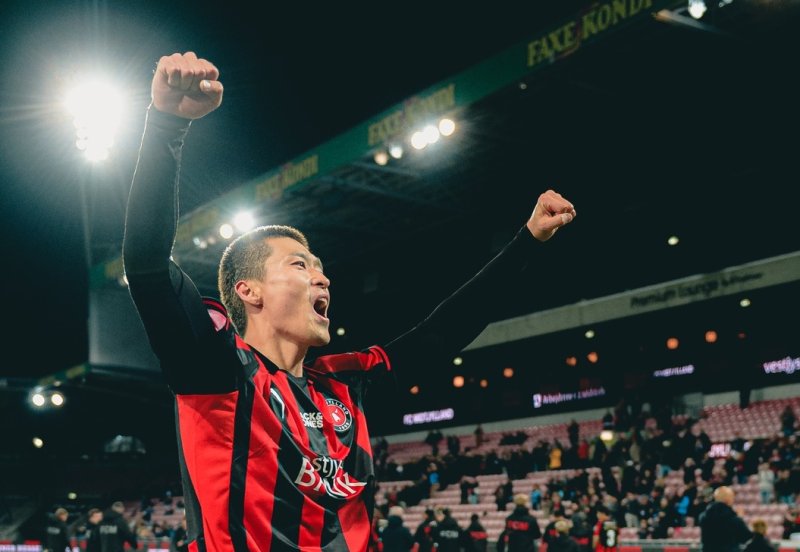 미트윌란 조규성.뉴시스