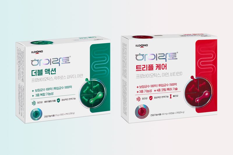 <span id='_stock_code_249420' data-stockcode='249420'>일동제약</span> '하이락토 더블 액션'·'하이락토 트리플 케어'. 일동제약 제공