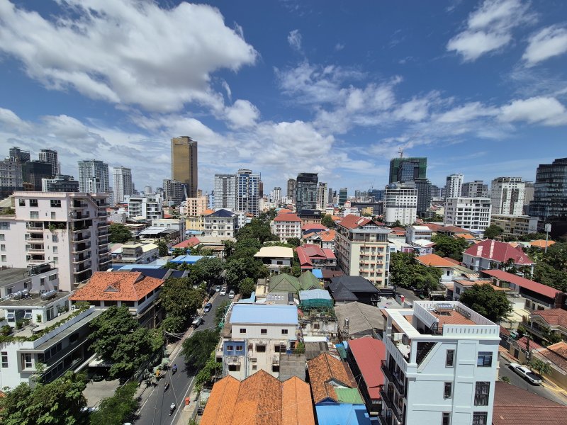 캄보디아 프롬펜 수도 도심 전경. 뉴스1