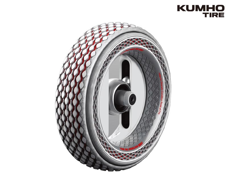 2025 IDEA 디자인 어워드 본상을 수상한 금호타이어의 볼륨(Volume) 디자인. 사진=금호타이어 제공