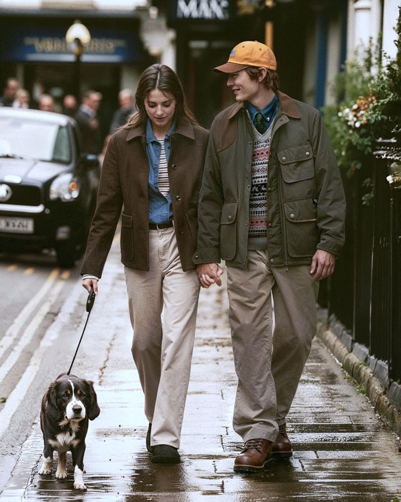 헤지스 FW 아우터 화보. LF 제공