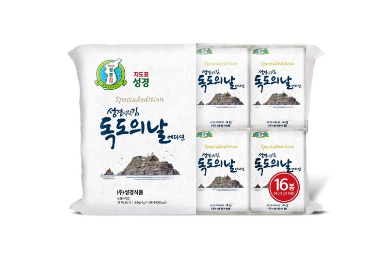 지도표 성경김 제품 이미지. 지도표 성경김 제공.
