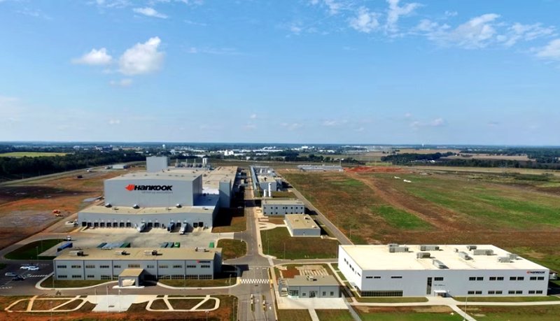 한국타이어의 미국 테네시 공장 전경.사진=<span id='_stock_code_161390' data-stockcode='161390'>한국타이어앤테크놀로지</span> 제공