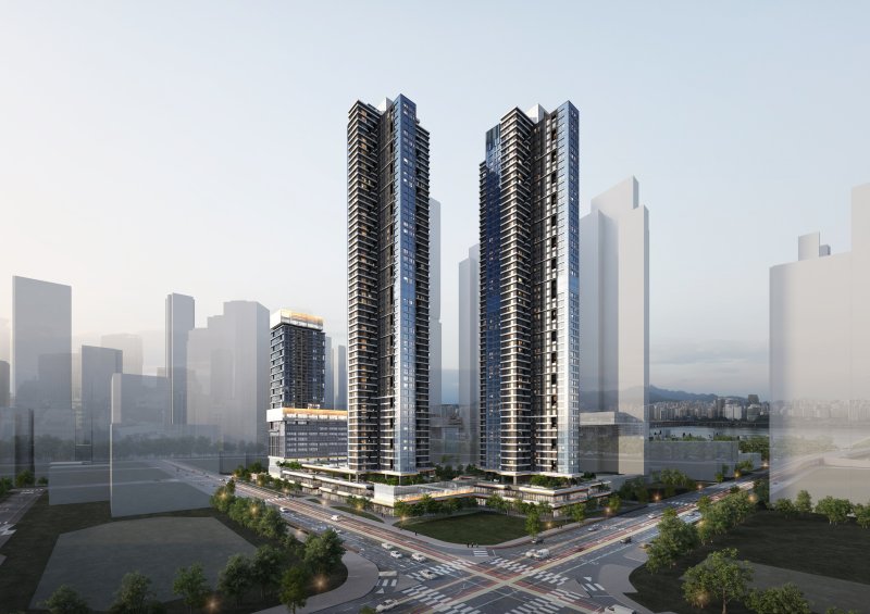 영등포구 여의도 한양아파트 재건축사업 투시도. 서울시 제공