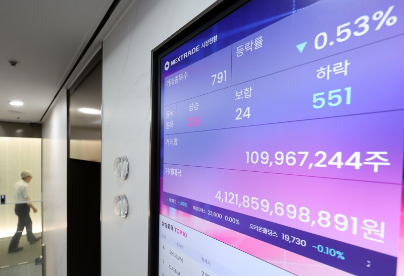 서울 영등포구 여의도 넥스트레이드 사무실. 사진&#x3D;뉴스1