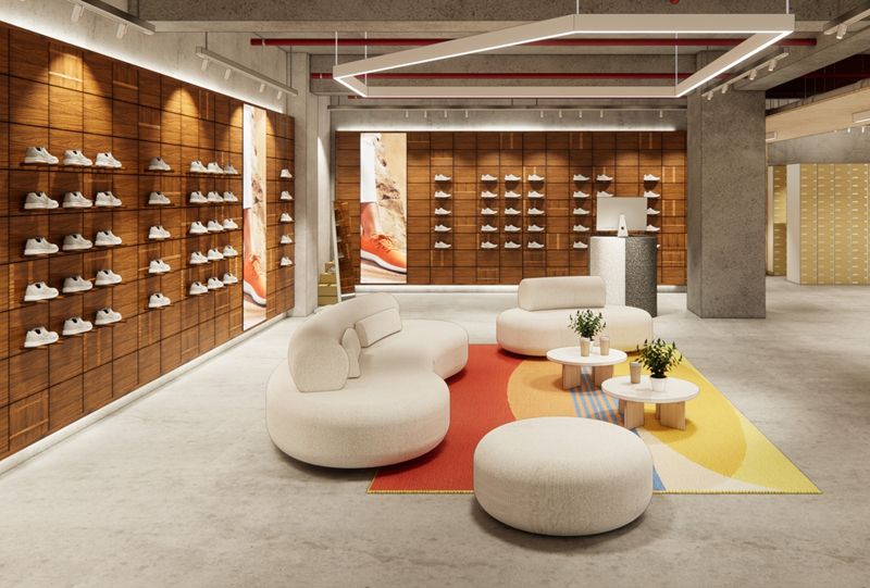 올버즈의 첫 제주 매장 &#39;올버즈 제주 컴피점&#39; 내부 전경. 올버즈 제공 