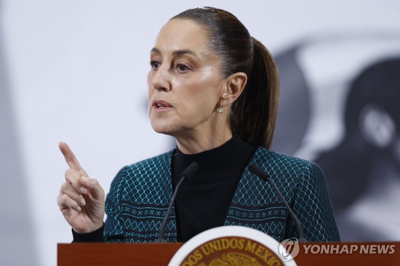 클라우디아 셰인바움 멕시코 대통령/사진=연합뉴스