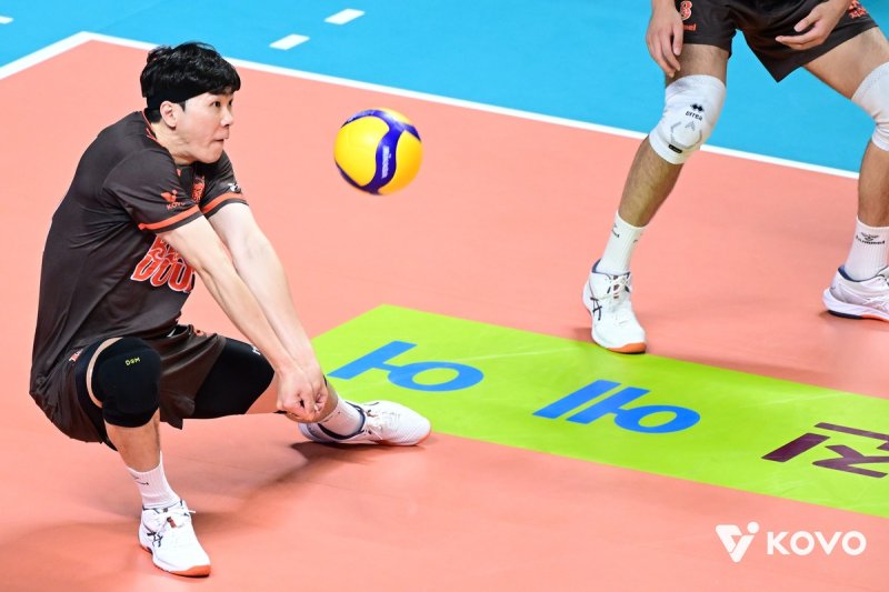 OK저축은행에서 맹활약하고 있는 전광인.KOVO 제공