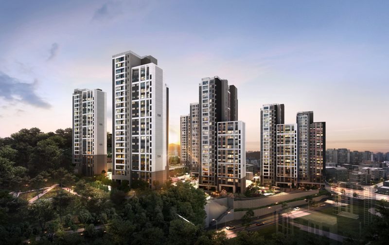 칸타빌 디 에디션 조감도. 대원 제공