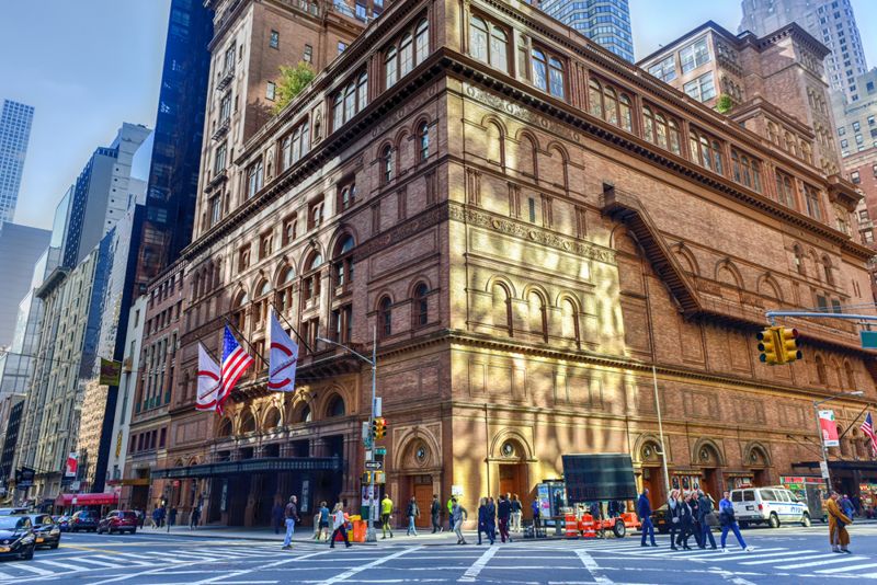 뉴욕 카네기홀. 모두투어 제공