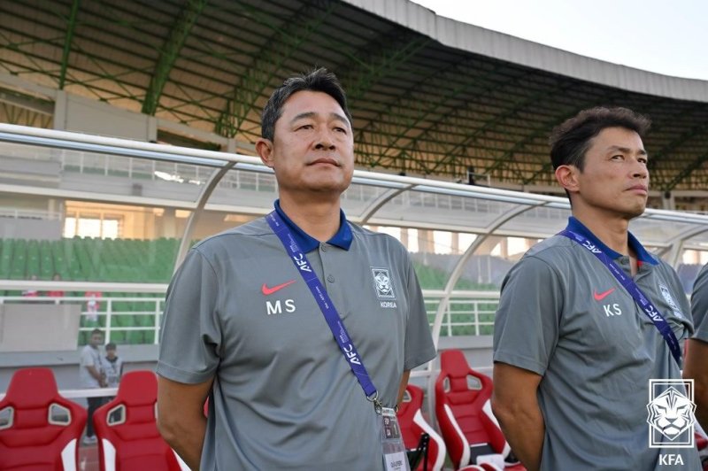 이민성 22세 이하 대표팀 감독. 뉴스1