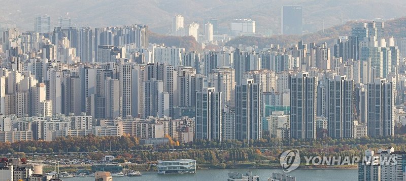 서울 시내 아파트 전경(기사 내용과는 무관). 연합뉴스