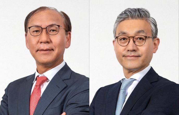 사진 좌측부터 김태원 각자 대표, 윤장호 각자 대표. 코람코자산운용 제공. 