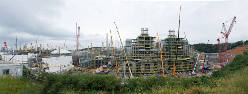 에쓰오일 샤힌 프로젝트 건설 현장. 에쓰오일 제공