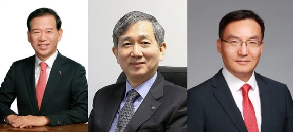 좌측부터 서유석 금융투자협회장, 황성엽 <span id='_stock_code_001720' data-stockcode='001720'>신영증권</span> 대표, 이현승 전 KB자산운용 대표. (각 사 취합) 