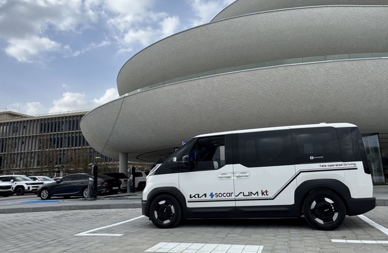 원격주행 차량 사진. 쏘카 제공