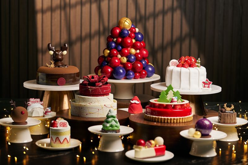 인스파이어 크리스마스 한정 케이크 컬렉션