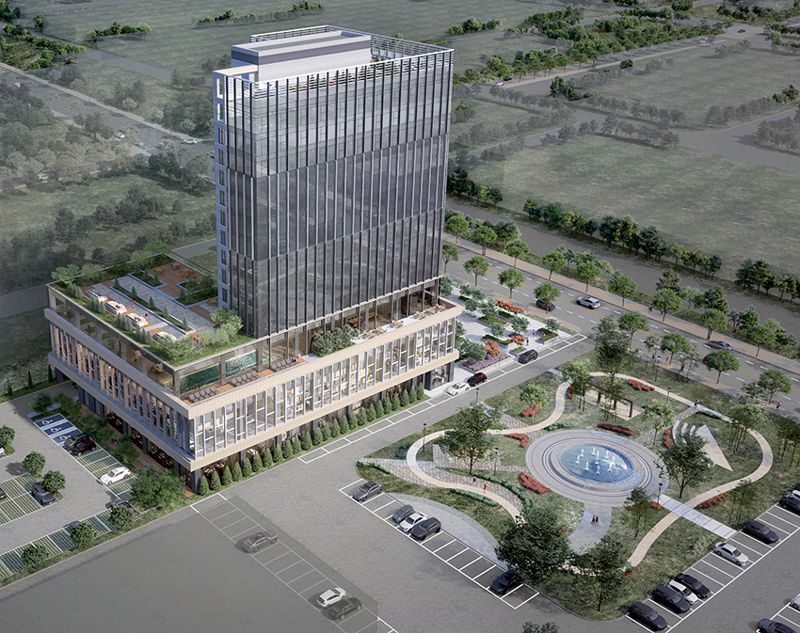 구미 포포인츠 바이 쉐라톤 조감도 이미지. 코람코 제공. 