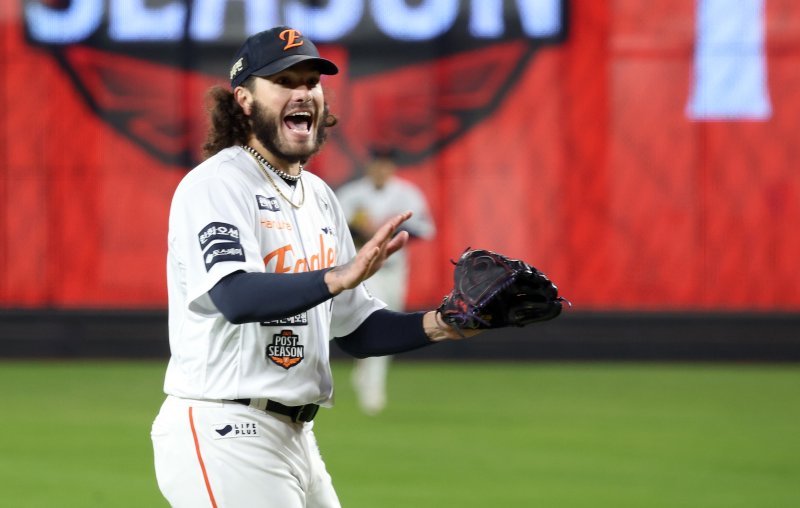 MLB로 떠날 가능성이 높은 리그 MVP 코디 폰세. 뉴스1
