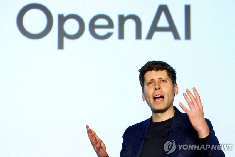 샘 올트먼 오픈AI 최고경영자(CEO). 연합뉴스