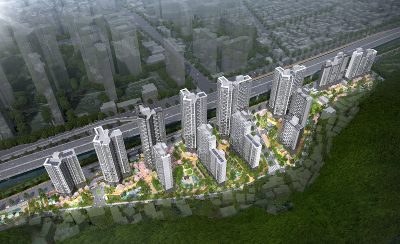 서울 서대문구 연희동 드파인연희 조감도. 정비사업 정보몽땅 갈무리