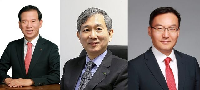좌측부터 서유석 금융투자협회장, 황성엽 신영증권 대표, 이현승 전 KB운용 대표. 각 사 취합. 