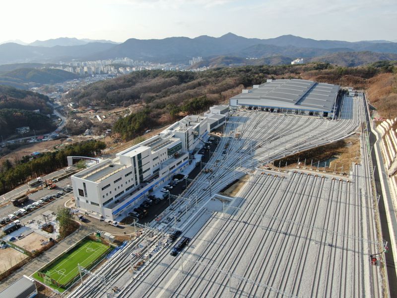 진접차량기지 전경. 서울시 제공