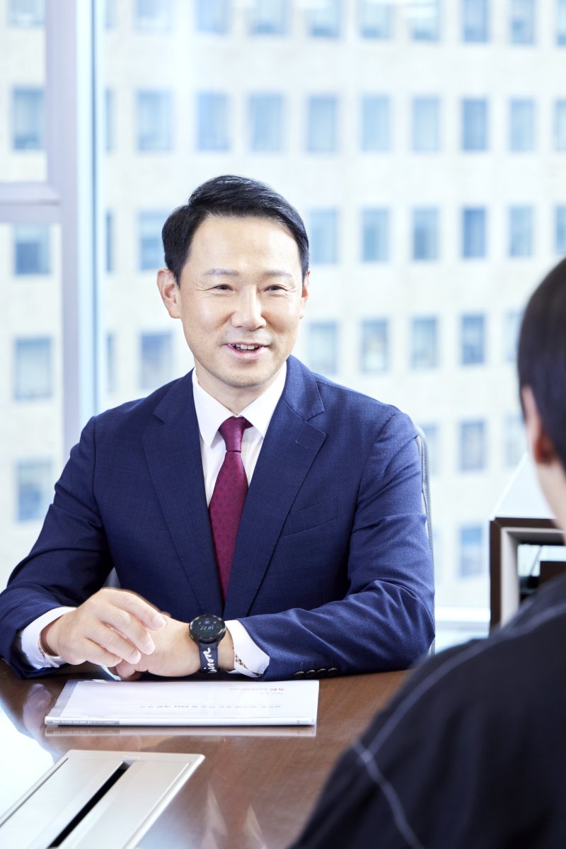 김종우 <span id='_stock_code_011790' data-stockcode='011790'>SKC</span> 사장. SK그룹 제공