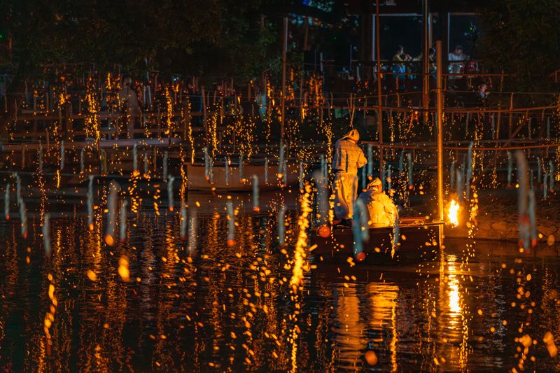 디카 부문 금상 &#39;낙화놀이의 정수&#39;