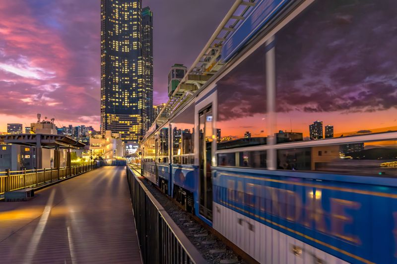 해운대블루라인파크가 누적 이용객 1000만명 돌파 기념으로 개최한 &#39;해운대블루라인파크 사진공모전&#39; 우수상. 해운대블루라인파크 제공