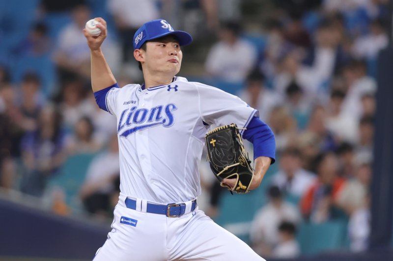 프로야구 삼성 라이온즈의 육선엽.뉴시스