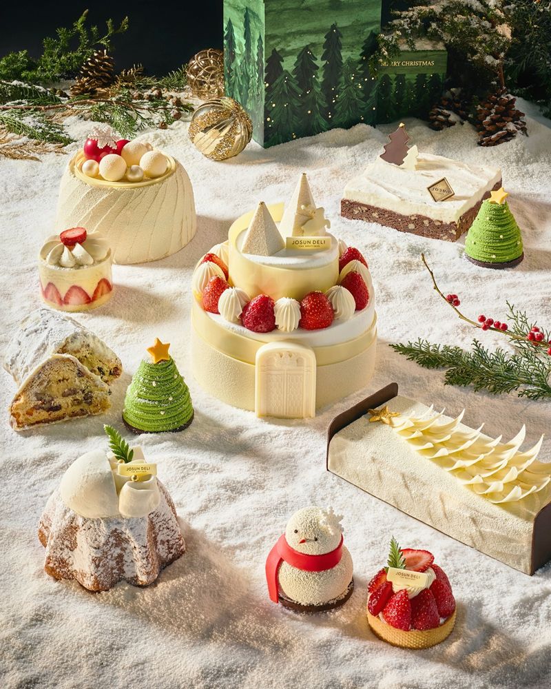 조선 팰리스 크리스마스 케이크. 조선호털앤리조트 제공