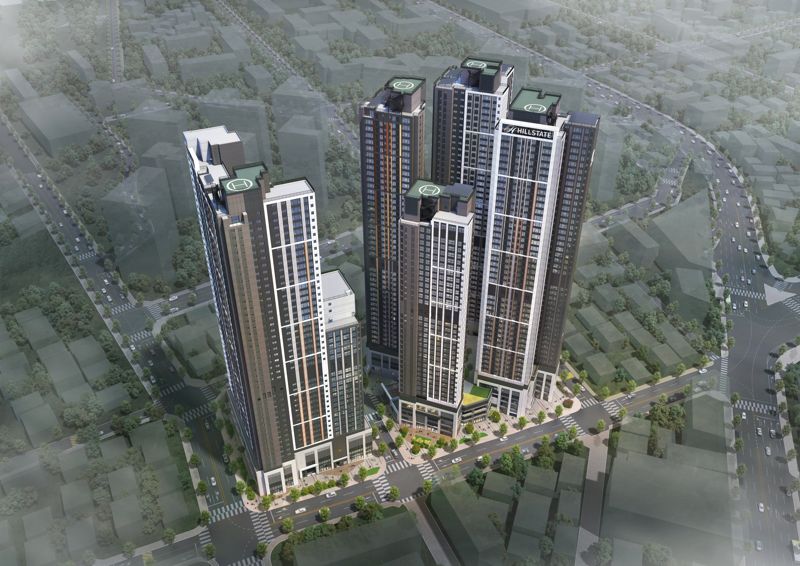 '힐스테이트 선암호수공원' 조감도. <span id='_stock_code_000720' data-stockcode='000720'>현대건설</span> 제공