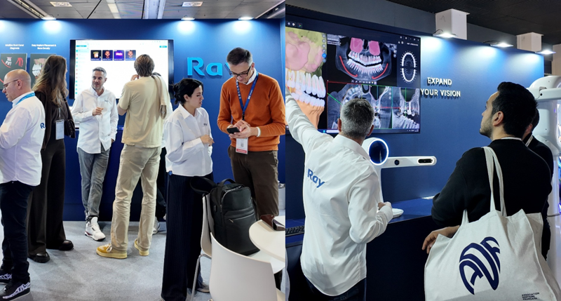 레이 ADF 2025 전시회 부스 전경. 레이 제공