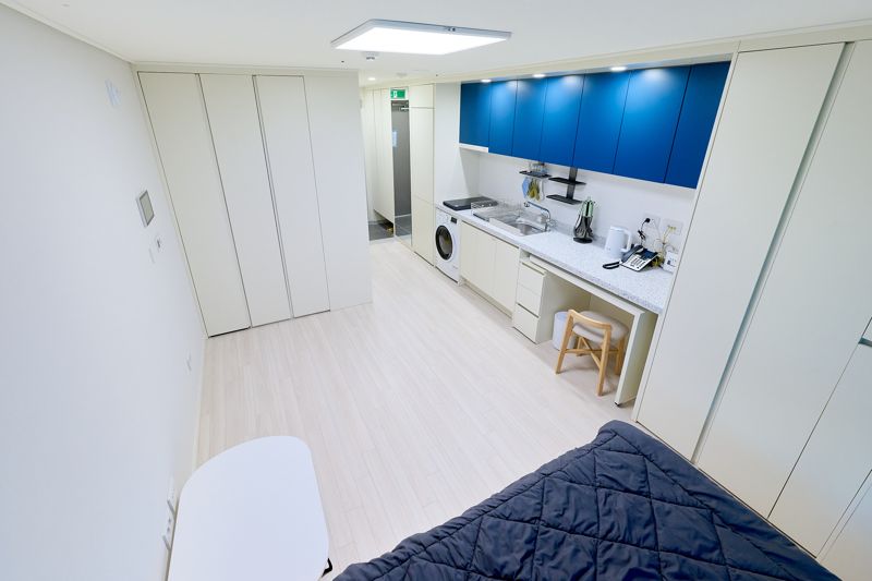 삼성희망디딤돌 인천센터 내 자립준비 청년들을 위한 내부 주거공간. 삼성 제공