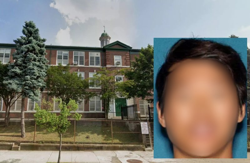 미국 뉴저지주의 패터슨 공립학교에서 한국인 남교사가 9세 여아를 성추행한 혐의로 기소됐다. 사진은 해당 학교와 가해 남교사의 모습. /사진=뉴저지101.5 캡처, 뉴시스