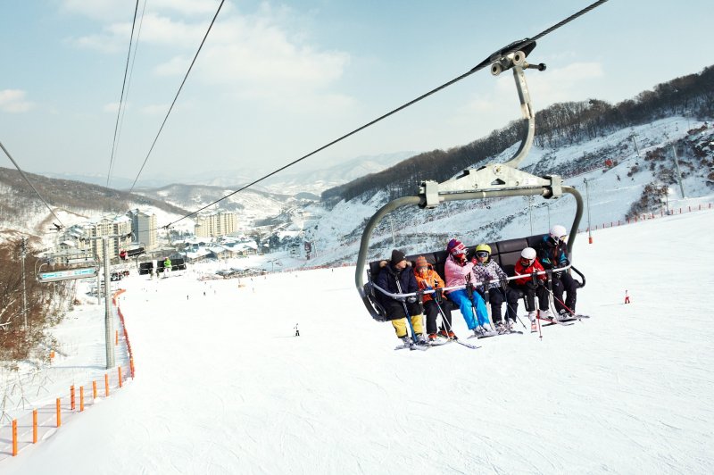 곤지암리조트 스키장 슬로프