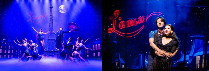 19세기 말 프랑스 파리의 클럽을 배경으로 한 뮤지컬 '물랑루즈!'. CJ ENM 제공