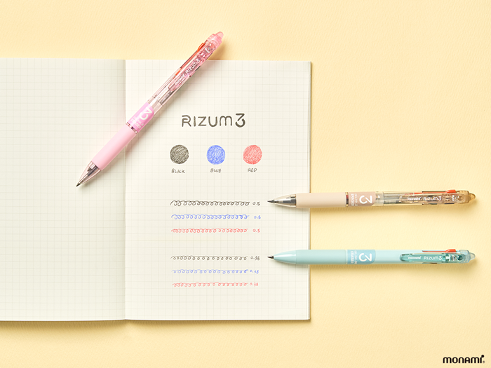 모나미 신제품 리쥼 3&middot;리쥼 S. 모나미 제공