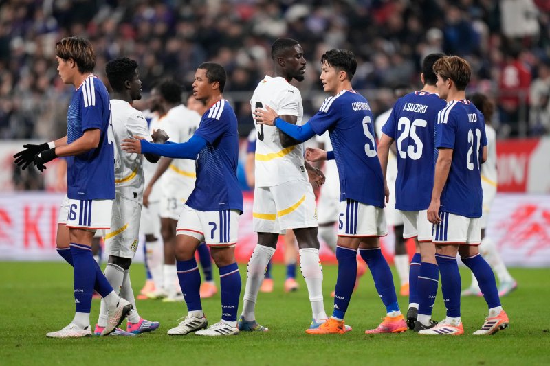 일본 남자 축구 대표팀.뉴시스