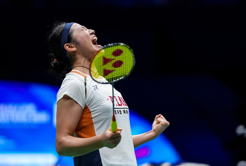 배드민턴 여자단식 세계랭킹 1위 안세영.뉴시스