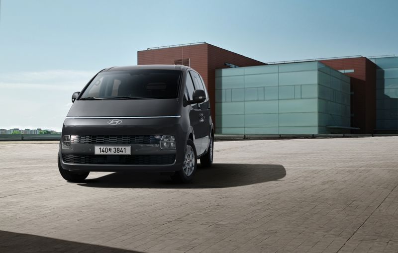 현대자동차가 17일 상품 경쟁력을 대폭 강화해 출시한 대표 다목적 차량(MPV) ‘더 뉴 스타리아(The new STARIA)’의 외장(카고). 현대차 제공.